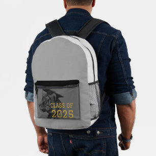 Einzigartiger Tiger-Klassenjahr-Abschlussrucksack Bedruckter Rucksack
