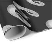 einzigartiger und handgefertigter Ziegenschädel Geschenkpapier (Rolleneckpunkt)