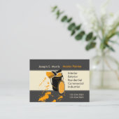 Einzigartiger ursprünglicher visitenkarte (Stehend Vorderseite)