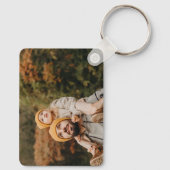 Einzigartiger Vater-FotoCollage, Foto-Geschenk für Schlüsselanhänger (Rückseite)