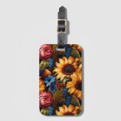 Einzigartiger Vintager Barockstil Gepäckanhänger (Vorderseite Vertikal)