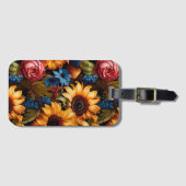 Einzigartiger Vintager Barockstil Gepäckanhänger (Vorderseite (Horizontal))