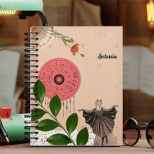 Einzigartiger Vintager Collage Fun Farbenfrohe Gir