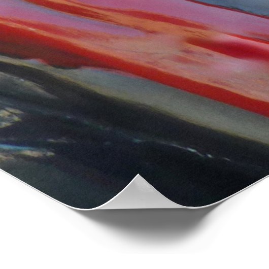 Einzigartiger Vintager Pirate Poster (Ecke)