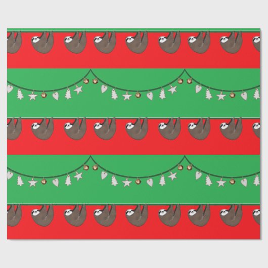 Einzigartiger Weihnachtsfeiertag Geschenkpapier (Flach)