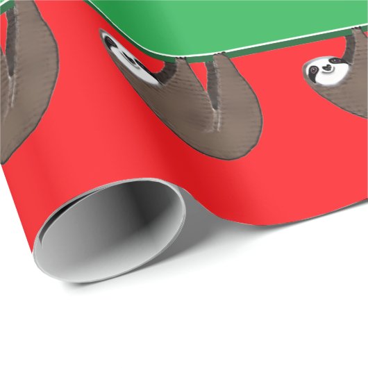 Einzigartiger Weihnachtsfeiertag Geschenkpapier (Rolleneckpunkt)