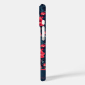 Einzigartiger Weihnachtsgeschenk-Rosenname Case-Mate iPhone Hülle (Rückseite / Links)