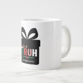 Einzigartiger Weihnachtskaffeebecher einfach lusti Jumbo-Tasse (Vorderseite Rechts)