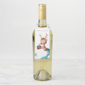 Einzigartiger Weihnachtsmann mit Meerjungfrau-Schw Flaschenanhänger (Auf Flasche)