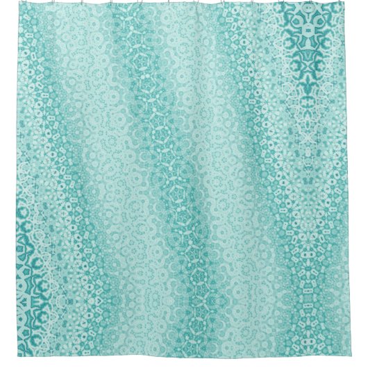 Einzigartiger Wirbler Abstrakter Duschvorhang (Vorderseite)