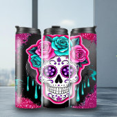 Einzigartiger Zuckerschädel Thermosbecher