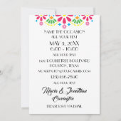 Einzigartiges Abendessen / Ansammlung Version 2 Ei Einladung (Rückseite)