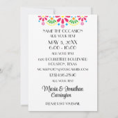 Einzigartiges Abendessen / Ansammlung Version 2 Ei Einladung (Rückseite)