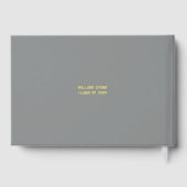 Einzigartiges Abschluss Foil Guestbook Gästebuch (Rückseite)