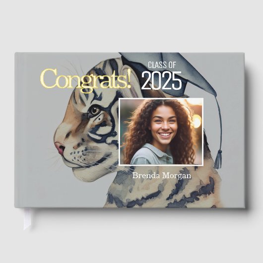 Einzigartiges Abschluss-Foto Gästebuch (Vorderseite)