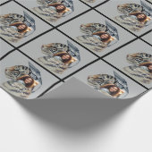 Einzigartiges Abschluss-Wrapping-Papier Geschenkpapier (Ecke)