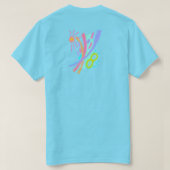 Einzigartiges Abstract Art T-Shirt (Design Rückseite)