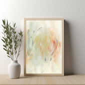 Einzigartiges abstrakt-minimalistisches Kunstposte Poster