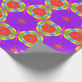 Einzigartiges Abstraktes Marmorverpackungspapier Geschenkpapier (Ecke)