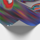 Einzigartiges Abstraktes Marmorverpackungspapier Geschenkpapier (Ecke)