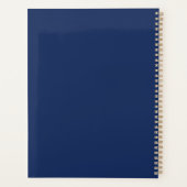 Einzigartiges Abstraktes Rainbow Artwork Planer (Rückseite)