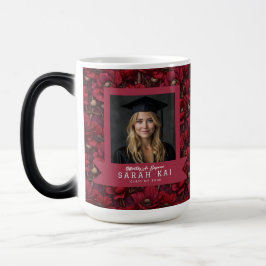 Einzigartiges Anemonen-Muster-Geschenk für ihn zur Verwandlungstasse