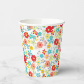 Einzigartiges Angesagtes Sommerdaisy-Muster Pappbecher (Links)