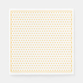 Einzigartiges Angesagtes Summer Polka Dots Muster Serviette (Vorderseite)