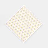 Einzigartiges Angesagtes Summer Polka Dots Muster Serviette (Ecke)