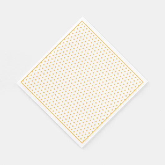 Einzigartiges Angesagtes Summer Polka Dots Muster Serviette (Ecke)