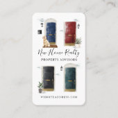 Einzigartiges Anwesen an der Wasserfarbenfront Visitenkarte (Vorderseite)