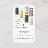 Einzigartiges Anwesen an der Wasserfarbenfront Visitenkarte (Rückseite)