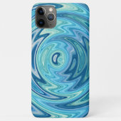 Einzigartiges Aqua Turquoise Blue Violet Sommerwir Case-Mate iPhone Hülle (Rückseite)