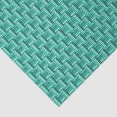 Einzigartiges Aquamarines Grünmuster Seidenpapier (Ausschnitt)