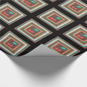Einzigartiges Art Wrapping Paper-Cherries-Erin Bri Geschenkpapier