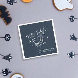 Einzigartiges Baby-Zauber Halloween Baby-Duschpapi Serviette