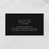 Einzigartiges Barber Pole Barber Business Visitenkarte (Rückseite)