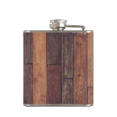 Einzigartiges Bauernhaus aus rustikalem Holz Flachmann (Rückseite)