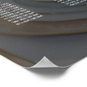 Einzigartiges, benutzerdefiniertes Magazin-Style H Poster (Ecke)