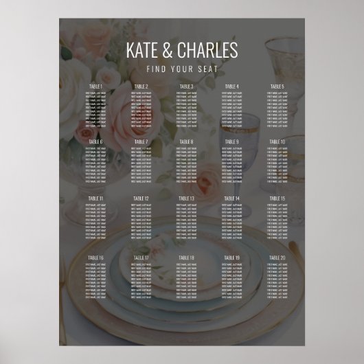 Einzigartiges, benutzerdefiniertes Magazin-Style H Poster (Vorne)