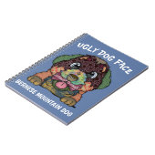 Einzigartiges Berner Hundeschlitten Notizblock (Linke Seite)