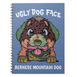Einzigartiges Berner Hundeschlitten Notizblock