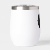 Einzigartiges Black Gold Cosmic Lion Star Sign Sym (Vorderseite)