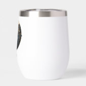 Einzigartiges Black Gold Cosmic Lion Star Sign Sym (Rückseite)