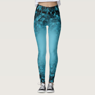 Einzigartiges Blau Leggings
