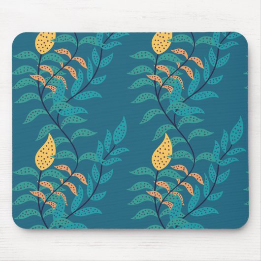 Einzigartiges bläuliches Mauspad-Design Mousepad (Vorne)