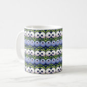 Einzigartiges Blueberry-Design Kaffeetasse (Vorderseite Links)