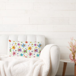 Einzigartiges Blume-Muster Modernes, stilvolles Lu Lendenkissen