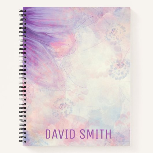 Einzigartiges Blume-Notebook Notizblock (Vorderseite)