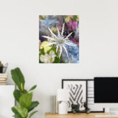 Einzigartiges Blume-Poster Poster (Heimbüro)